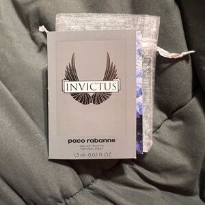 Paco Rabanne Invictus Eau de Toilette with Silver and Black Packaging